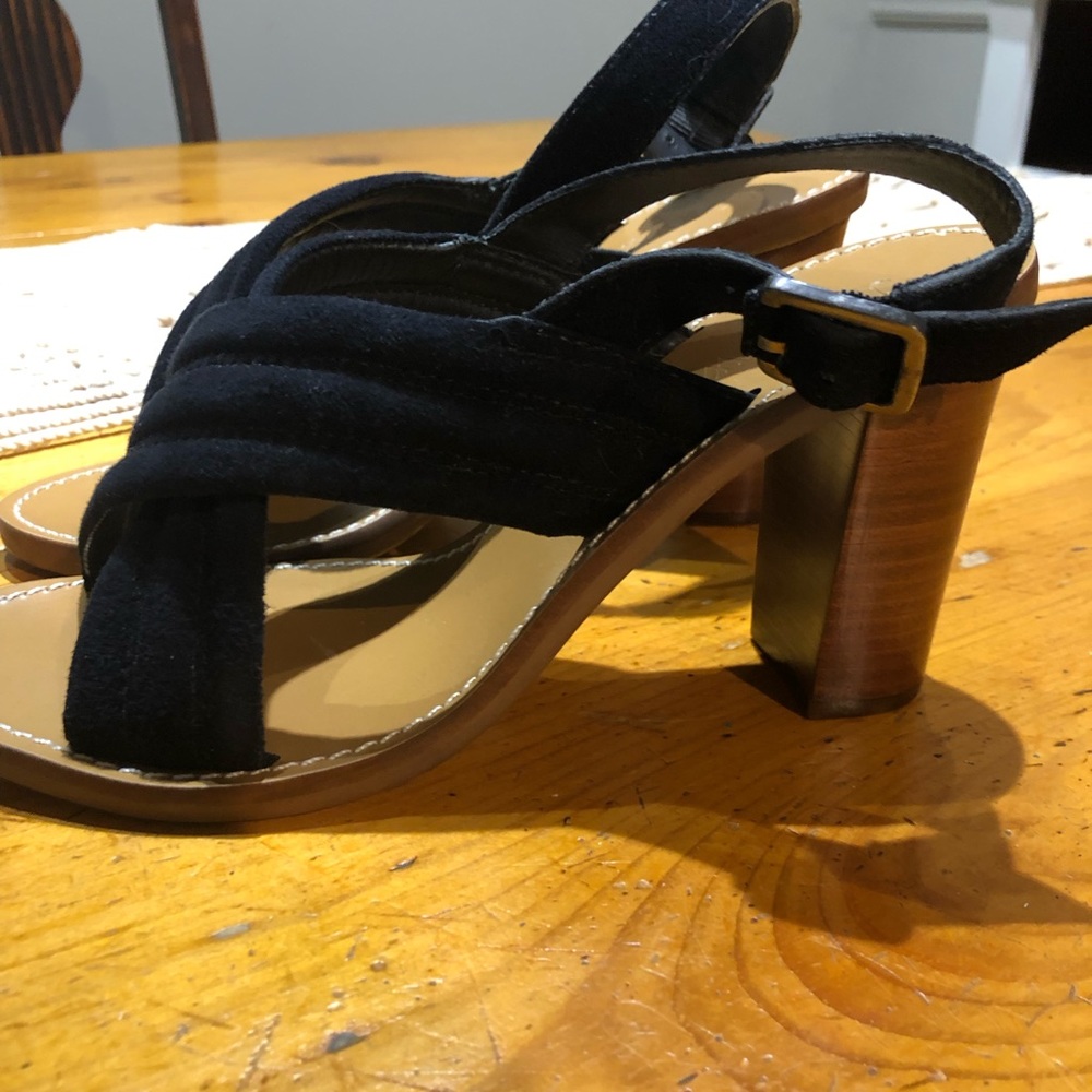J. Crew Leather Heel